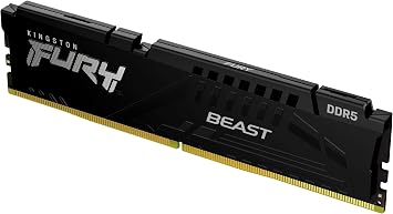 Kingston FURY Beast 16GB 6800MT/s DDR5 CL34 Desktop Memory | AMD EXPO | Single Module | KF568C34BBE-16
