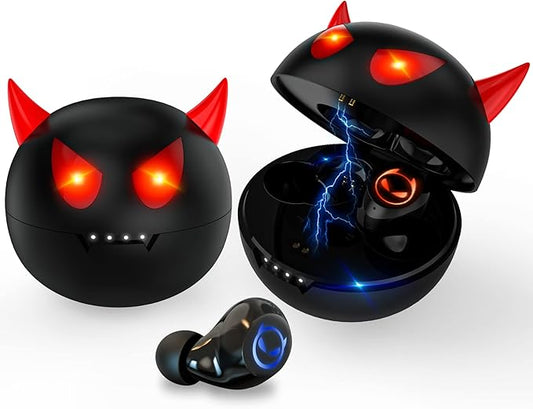 Kids Wireless Earbuds Bluetooth, Wireless Earphones with Noise Reduction Bluetooth 5.1 Waterproof Sport TWS Stereo Lightweight in Ear Headphones with Built-in Mic for TV Phone.