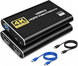Capture Card for Streaming 4K HDMI Video Capture Card