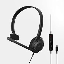 EPOS C1 USB C Mono Headset - Single-Sided Wired Headset with Noise Canceling Mic, Ultra-Light Design, Premium Clarity, USB-C Plug, Chromebook Certified, Perfect for Business Calls & Office Use - Image 1