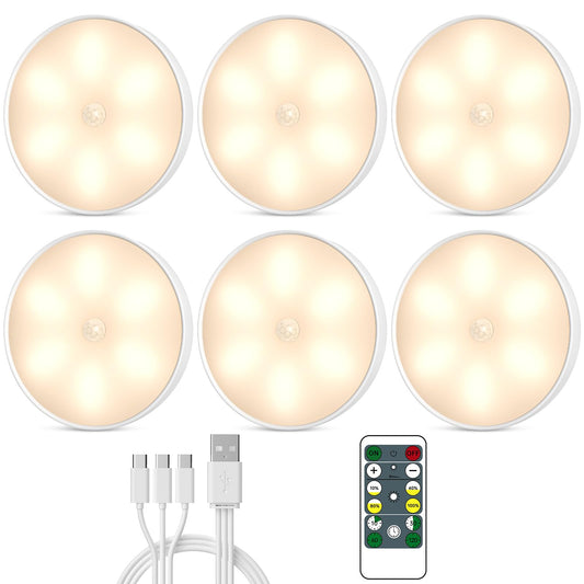 Under Cabinet Lighting with Remote, Motion Sensor Step Lights - Image 1