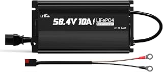 LiTime 48V 10A Lithium Battery Charger, 0V Activation, 58.4V Output AC-DC - Image 1