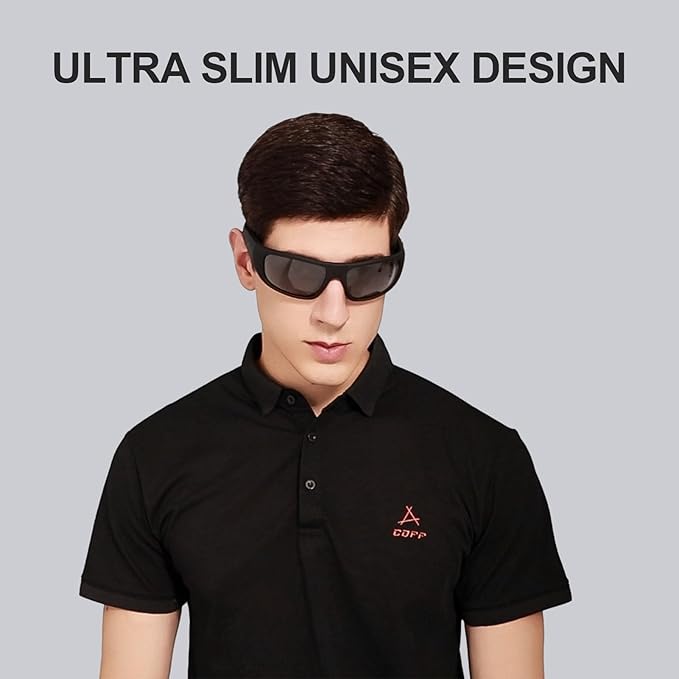 OhO sunshine, Polarized Sunglasses with Bluetooth Speaker, Open Ear Audio, Athletic/Outdoor UV Protection and Voice Control
