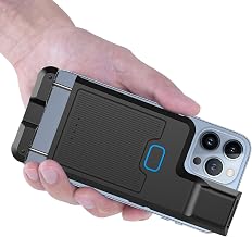 Alacrity Bluetooth 2D Barcode Scanner Upgraded 1D 2D QR Wireless Portable Back Clip Barcode Reader Scanner for Smartphone iPhone iOS Android - Image 1