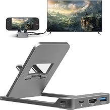 for Switch 2 Docking Station,Switch 2 USB-C to 4K HDMI Hub,TV Dock Holder - Image 1