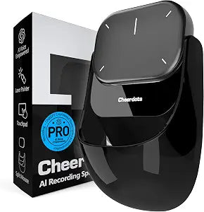 Cheerdots2 AI Mouse, Presentation Mode, Magnetic Detachable Design, Smart Software Control, Portable for Meetings & Work, Intelligent Audio Recording & Saving （AI Version）