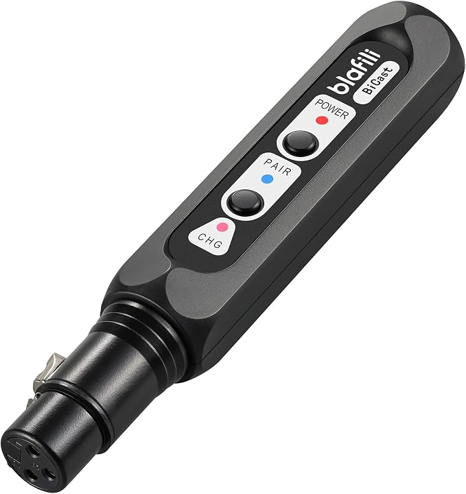 Bicast Bluetooth Audio Transmitter with XLR Input for Mixers
