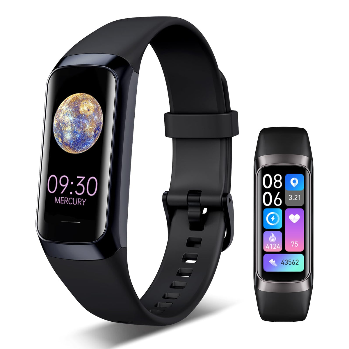 Fitness Tracker – Heart Rate Blood Oxygen Blood Pres | Smartwatches - Image 1