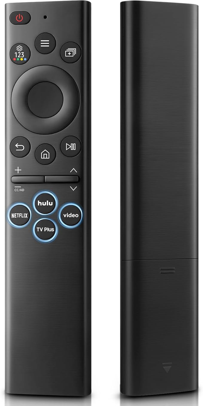 Universal for Samsung-TV-Remote-Control Replacement,Compatible with All Samsung Smart Frame Curved QLED TVs