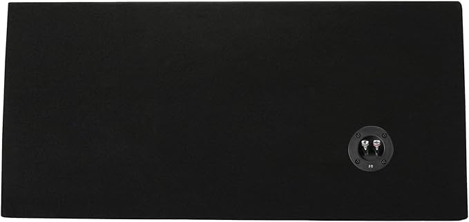 MTX TNP212DV 12-Inch 2000-Watt Dual Loaded Vented Subwoofer Enclosure with Amplifier, Black