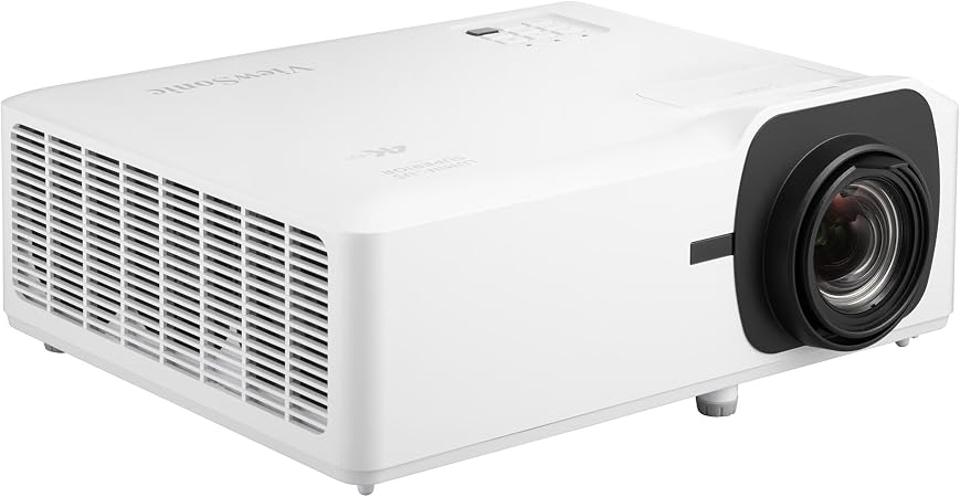 ViewSonic LS901-4K 4K UHD Laser Projector 5500 Lumens, HDR Home Theater