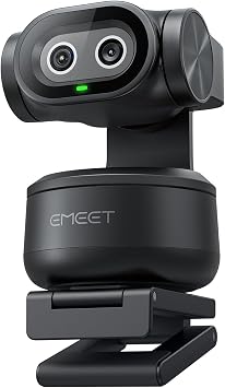 EMEET PIXY Dual-Camera PTZ Camera 2K, AI Tracking, PDAF&AI Autofocus 0.2s