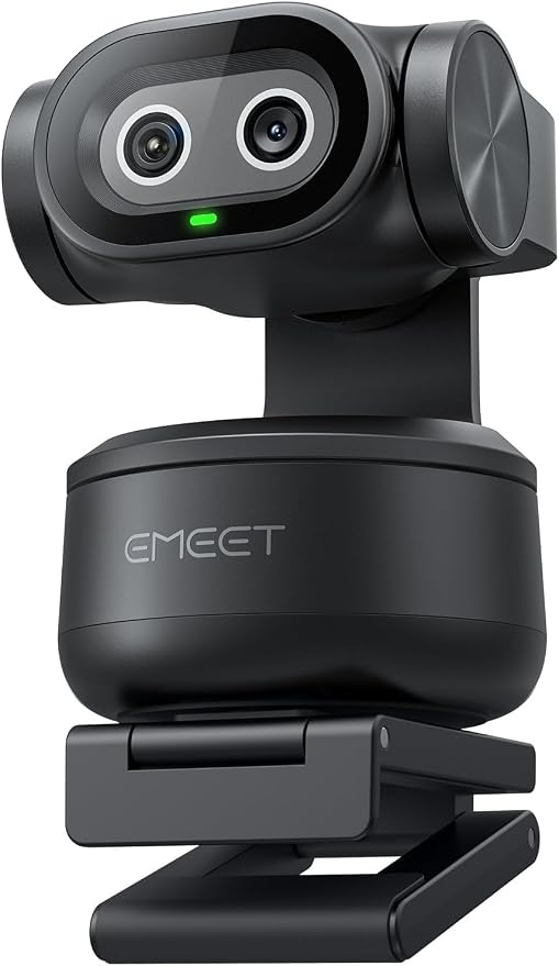 EMEET PIXY Dual-Camera PTZ Camera 2K, AI Tracking, PDAF&AI Autofocus 0.2s