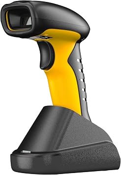 NETUM 2D QR Industrial Bluetooth Barcode Scanner with Charging Dock
