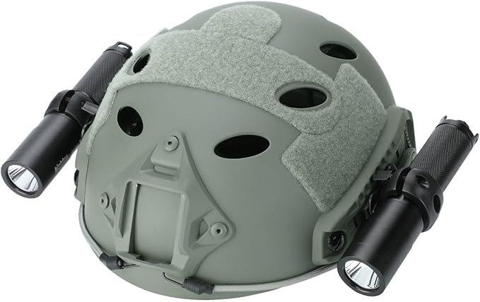 Bigblue Technical Diving Helmet, Two Mounts - Gray, Large