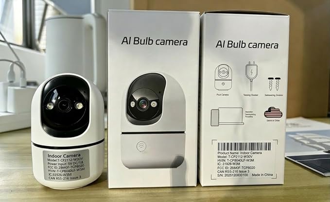 Indoor Camera 5G&2.4G WiFi Cameras for Home Security Instant 911 Alert, 360° Pan/Tilt Baby Monitor/Dog/Pet Camera AI Motion Detection Night Vision, Speaker, US Cloud Storage (2Pack)