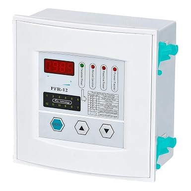PFR-12 Power Factor Controller, 12 Steps, 380VAC 50/60Hz 1Pcs