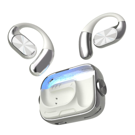 Open Ear Headphones, Over Ear Earbuds with Ergonomic Earhook,Powerful Sound