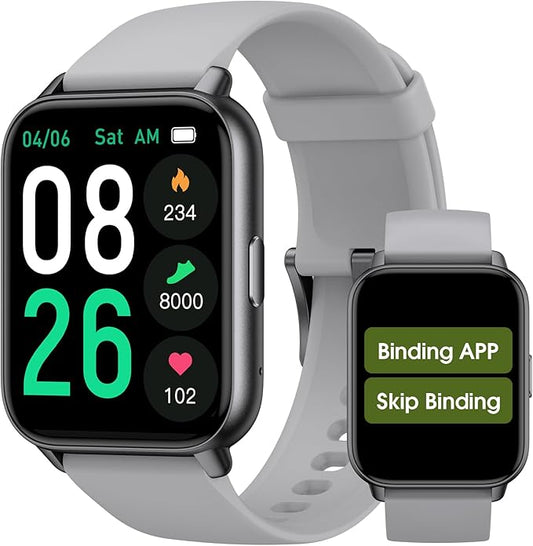 Pedometer Watch Senior Friendly No App/Phone Required, Waterproof Fitness Tracker Watch with Step Counter Calories/Sleep Tracker for Walking Running for Men Women