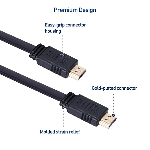 Cable Matters 8K 60Hz / 4K 240Hz Retractable HDMI Cable with HDR Support - 3.3 Feet