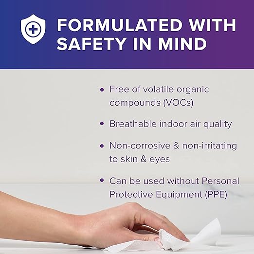 Oxivir Diversey 1 100850923 Disinfectant Cleaning Wipes, Pre-Moistened with Accelerated Hydrogen Peroxide AHP, Unscented, 160 Standard 6x7-Inch Wipes, 1-Canister