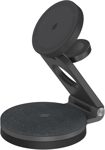ADAM elements Mag 360 Qi2 3-in-1 Foldable Magnetic Charging Station, 15W Fast Wireless Charger for iPhone 17 16 15 14 13 12 Series, Apple Watch & AirPods - Image 4