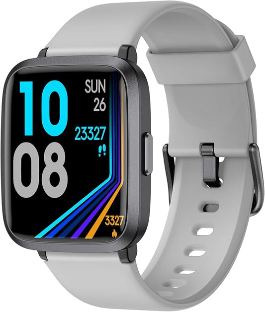 Fitness Tracker, Fitness Watch with Blood Oxygen, Heart Rate Monitor, Steps Calories Counter, Sleep Monitor, Pedometer IP68 Waterproof, Smart Watch for Android iPhones
