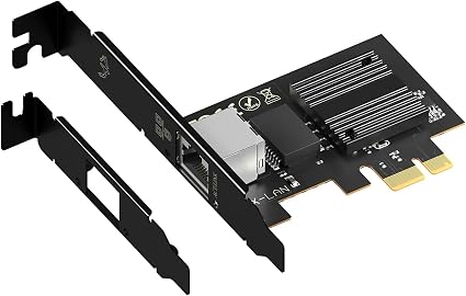 2.5Gb PCIe Network Card 2.5GBase-T RJ45 Ethernet Network Adapter