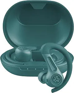 JLab JBuds Sport ANC 4 True Wireless Earbuds, Hybrid ANC, Bluetooth Multipoint, 2-Mic ENC Clear Calls, IP66 Sweatproof, Teal