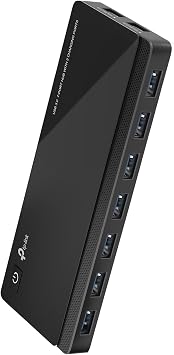 TP-Link Powered USB Hub - 7 USB 3.0 Data Ports & 2 Smart Charging USB Ports