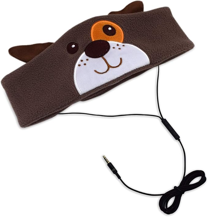 Contixo H1 Kids Headphones, 85dB Volume Limiting with Adjustable Speakers Soft Children Fleece Headband Toddler Headphones