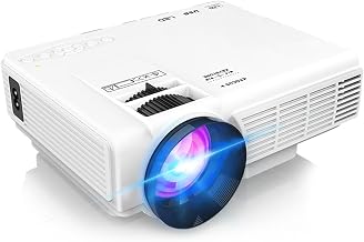 【Netflix Ready】PANSEBA Smart Mini Projector with 1080P HD, 5G WiFi & 2 Way Bluetooth, Portable Outdoor Movie Projector for Phone/Laptop/Games - Image 1