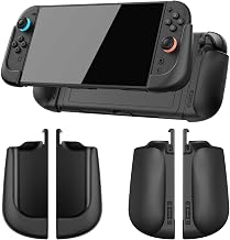 IFYOO NexGrip Ergonomic Grip Set for Nintendo Switch 2 Joycons, Grip Case Compatible with Joy Con 2 Controller, Compatible with Switch 2 Joycon, Switch 2 Accessories - Black - Image 1