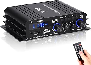 S299 Max 800W Bluetooth Home Audio Amplifier, RMS 40Wx4 4.1CH Bluetooth