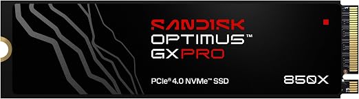Sandisk Optimus GX PRO 850X 4TB NVMe SSD, PCIe 4.0, M.2 2280