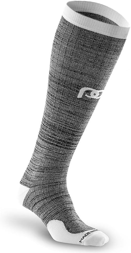 PRO Compression Running Marathon Socks - Calf-Length Travel and Sports Compression Socks for Foot and Ankle Support, Unisex