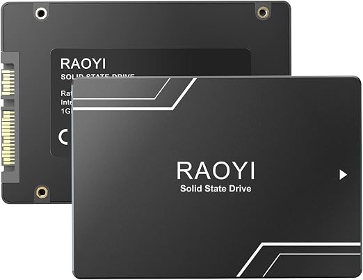 RAOYI 256GB Internal SSD SATA III 6Gb/s 2.5” Solid State Drive 3D NAND Flash Advanced SSD Hard Drive Up to 550MB/s SATA 3 SSD Upgrade Performance for PC Laptop