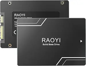 RAOYI 512GB Internal SSD SATA III 6Gb/s 2.5” Solid State Drive 3D NAND Flash Advanced SSD Hard Drive Up to 550MB/s SATA 3 SSD Upgrade Performance for PC Laptop - Image 1