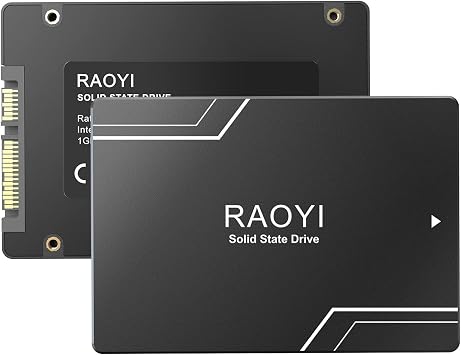 RAOYI 256GB Internal SSD SATA III 6Gb/s 2.5” Solid State Drive 3D NAND Flash Advanced SSD Hard Drive Up to 550MB/s SATA 3 SSD Upgrade Performance for PC Laptop