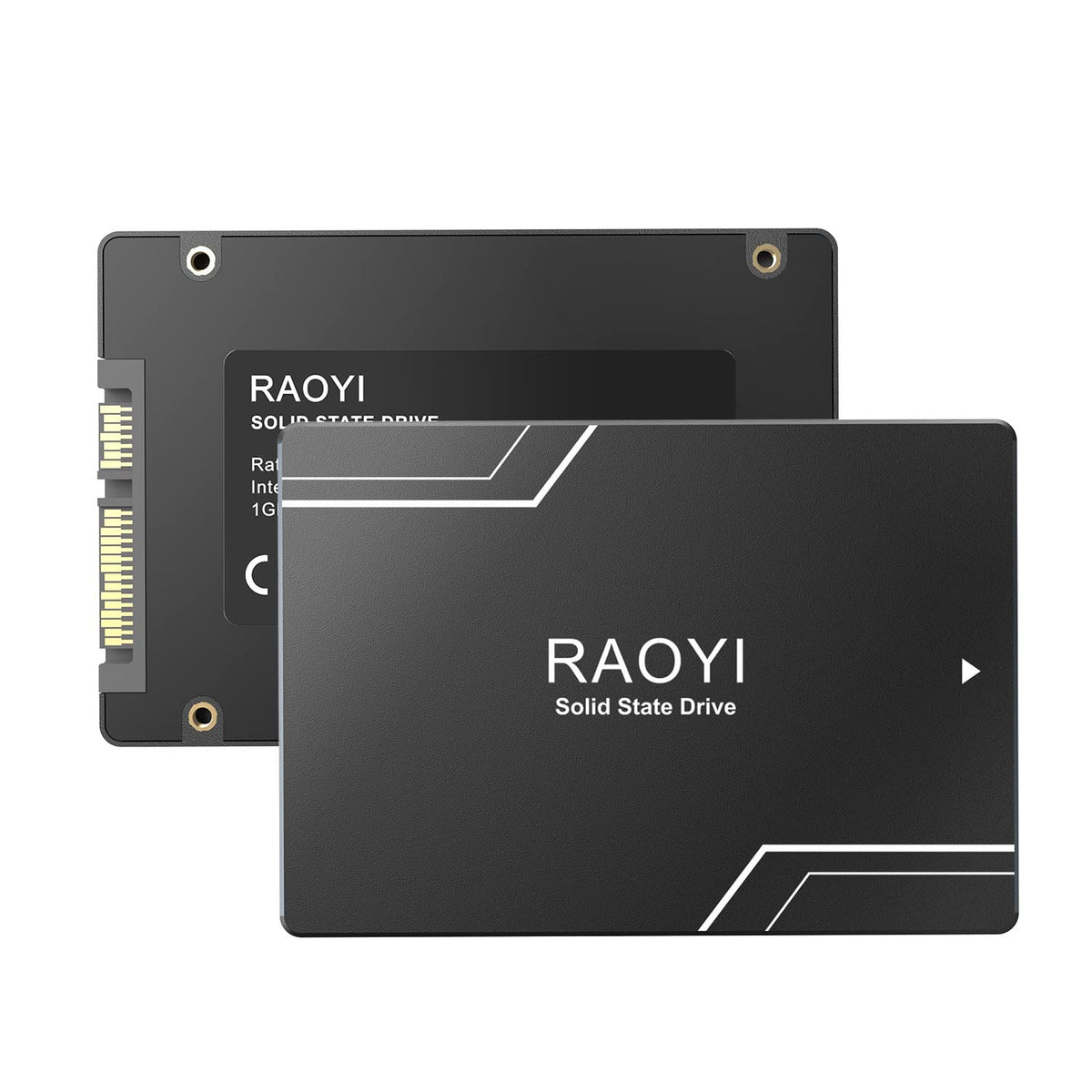 RAOYI 512GB Internal SSD SATA III 6Gb/s 2.5” Solid State Drive 3D NAND Flash Advanced SSD Hard Drive Up to 550MB/s SATA 3 SSD Upgrade Performance for PC Laptop