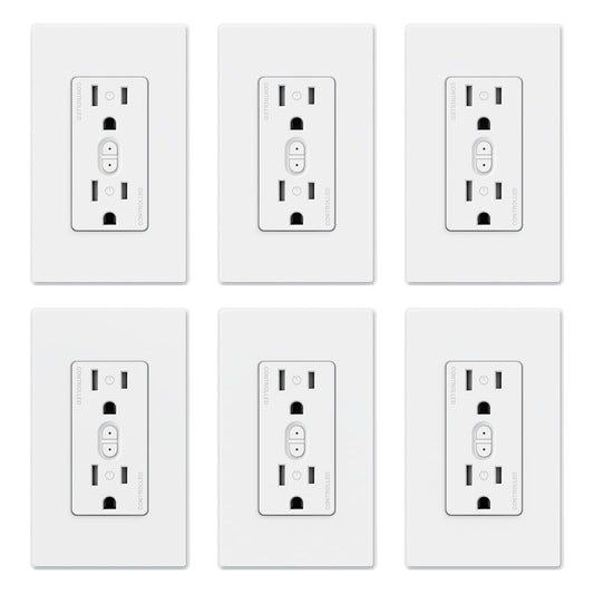 ELEGRP Smart Plug, Smart in-Wall Outlet Compatible - Image 1