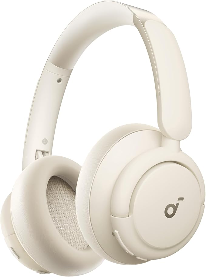 Soundcore Q30 by Anker, Hybrid Active Noise Cancelling Headphones, Multiple Modes, Hi-Res Audio, Custom EQ via App, 50H Playtime, Comfortable Fit, Bluetooth, Multipoint Connection