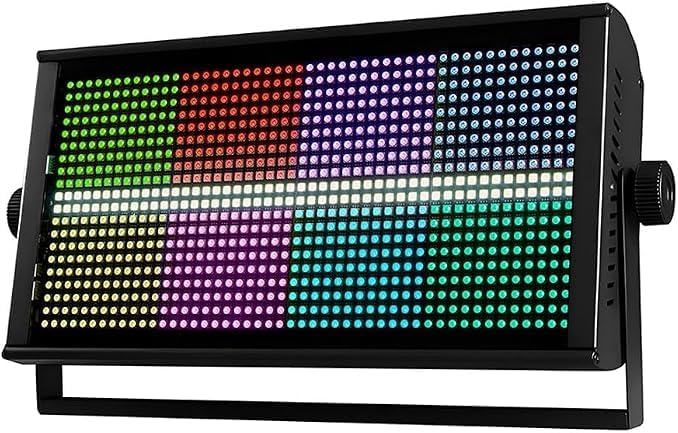 MINGJIE 500W RGBW LED Strobe Light, DMX512 Stage Blinder