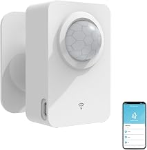 SENCKIT Smart Wi-Fi Motion Sensor: Wireless PIR Motion Detector with App Notification Alert and Large Area Detection, Battery or USB Powered, Contact Sensor for Home Security & Smart Home Automation - Image 1