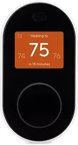 Wyze Programmable Smart WiFi Thermostat for Home with App Control, Energy Saving, Easy Installation, Works with Alexa and Google Assistant, Black