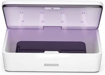 UV Light Sanitizer Box, UVC Phone Sanitizer Box for Smartphone,Jewellery and Household Items
