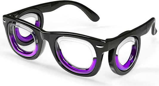 Hion Kids Anti-Motion Sickness Smart Glasses (for 3-8 Year Olds) – Ultra-Light Portable Nausea Relief Liquid Glasses for Carsickness, Airsickness, Seasickness – Kids Travel/Cruise Essentials (White)