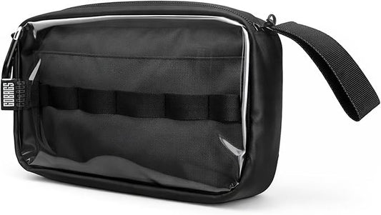 GOBAGS NEO Production Zipper Bags - Electronics & Camera Accessories Bag - Cable organizer, Gear Accessory Pouch, Travel Camera Essentials (Small, Black)