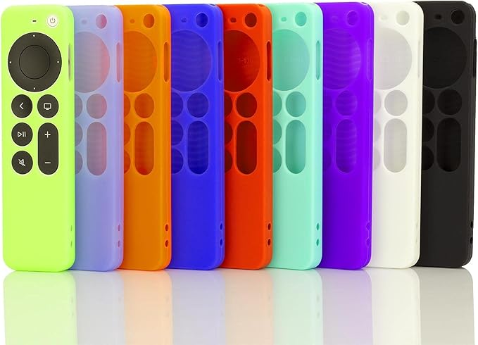 Remote Cover Replacement for New Apple 4k TV 2021 Series 6 Generation / 6th Gen Remote Control, Siri 2nd Silicone Case with Lanyard (Mint Green) - LEFXMOPHY