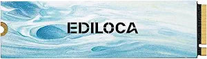Ediloca EN880E M.2 SSD 500GB NVMe SSD M2 2280 PCIe Gen 4x4, Read Up to 6300MB/s, Internal Solid State Drive for Laptop Desktop